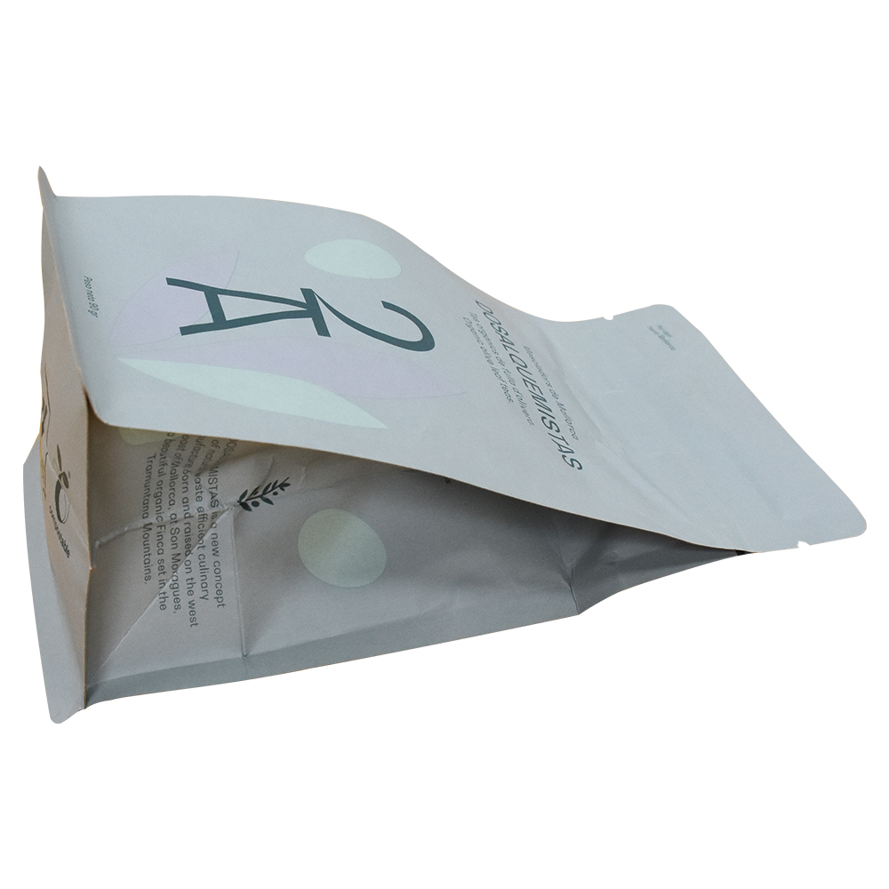 Sac d'emballage de thé en papier kraft compostable à la maison écologique UK