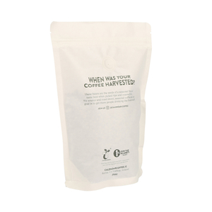 Logo fait sur commande imprimant l'emballage compostable écologique de grain de café